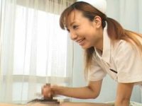 手足の不自由な入院患者を手コキ「出そうです！」すぐ発射「ずいぶん溜まってましたね！」