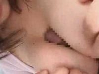 「私のおっぱい触りたい？」シャツの上から爆乳ポロリ！チ〇ポをしっかり包みパイズリ発射