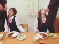 いつでもぶっかけ「イキそう！」声を聞くと軽く上を向き顔射体勢に入る女の子たち