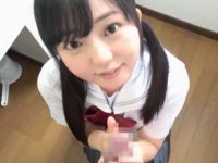 歯磨きしたのに口内発射！洗面所でお兄ちゃんの朝勃ちチ〇ポをこっそり抜いてあげる妹