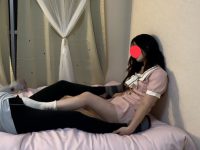 見た目はゆめかわ女子 中身は無邪気なS女キキちゃん初対面の女の子に電気アンマで敗北射精