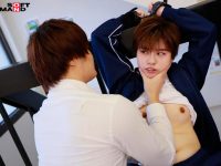 AV現場の女ADが女優さんの代役で男装イジメぶっかけ SOD女子社員 制作部 AD新田好実